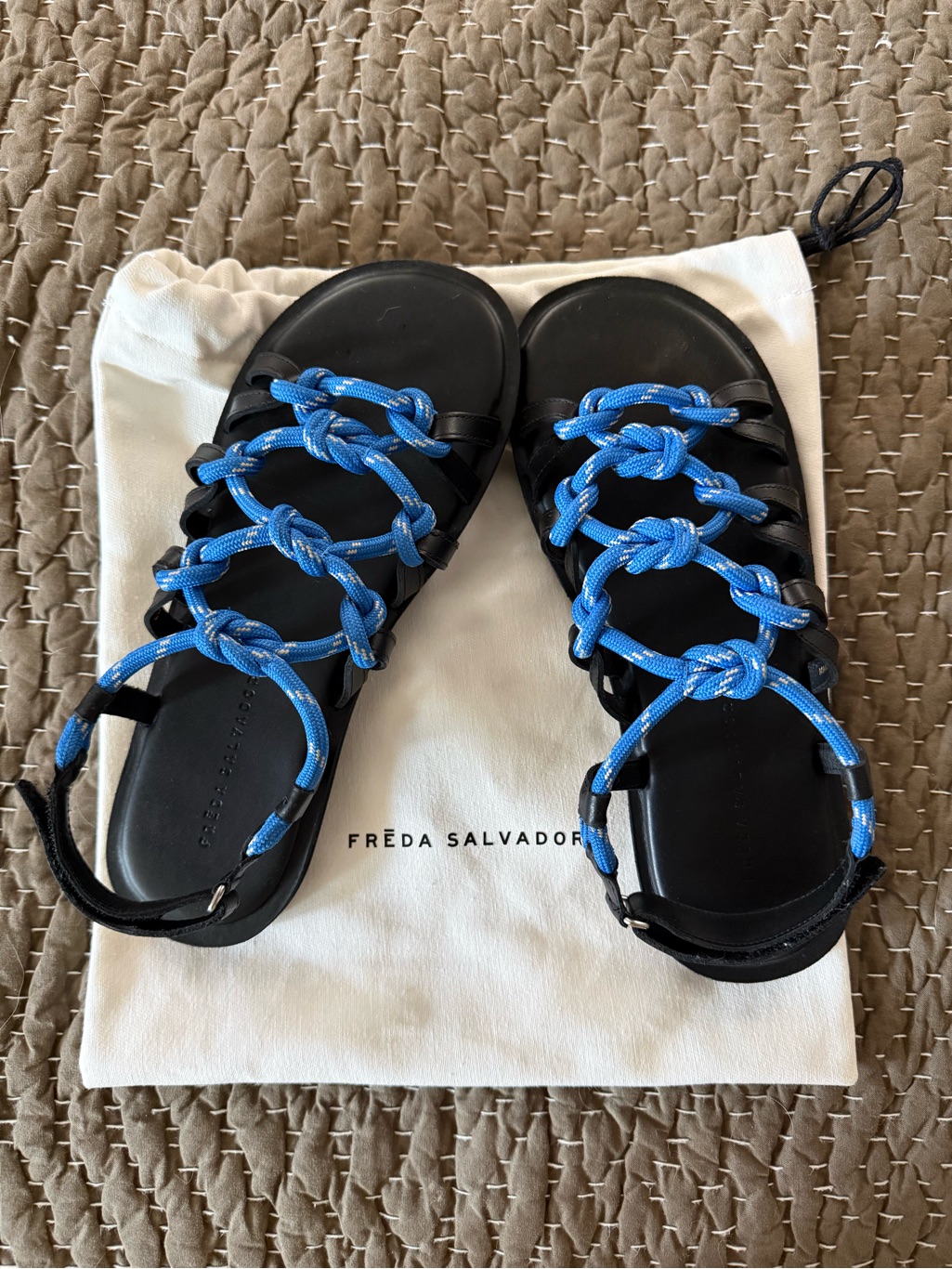 Freda Salvador Fae Rope Sandals